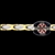 LIFETAG 2-Tone Magnetic Braid Bracelet with ID Slide & FREE SHIPPING - 342736
